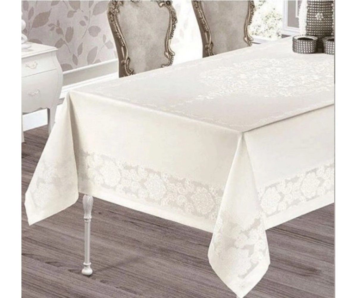 Jumbo Masa Örtüsü 160x220 Beyaz